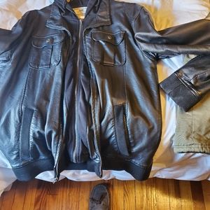 Xl Chor faux leather jacket